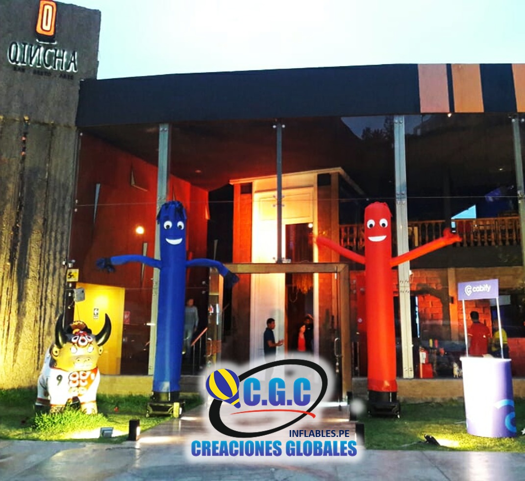 Muñeco Sky Dancer Publicitario Ejemplo 03