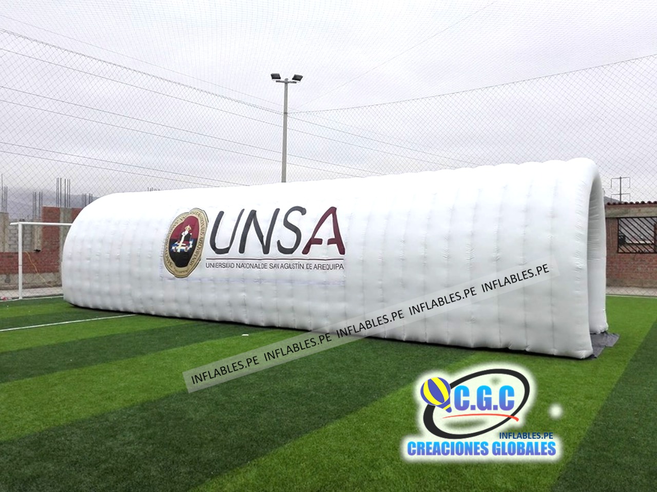 Túnel Inflable Publicitario Ejemplo 03